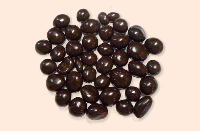 Dark Chocolate Covered Espresso Beans: click to enlarge